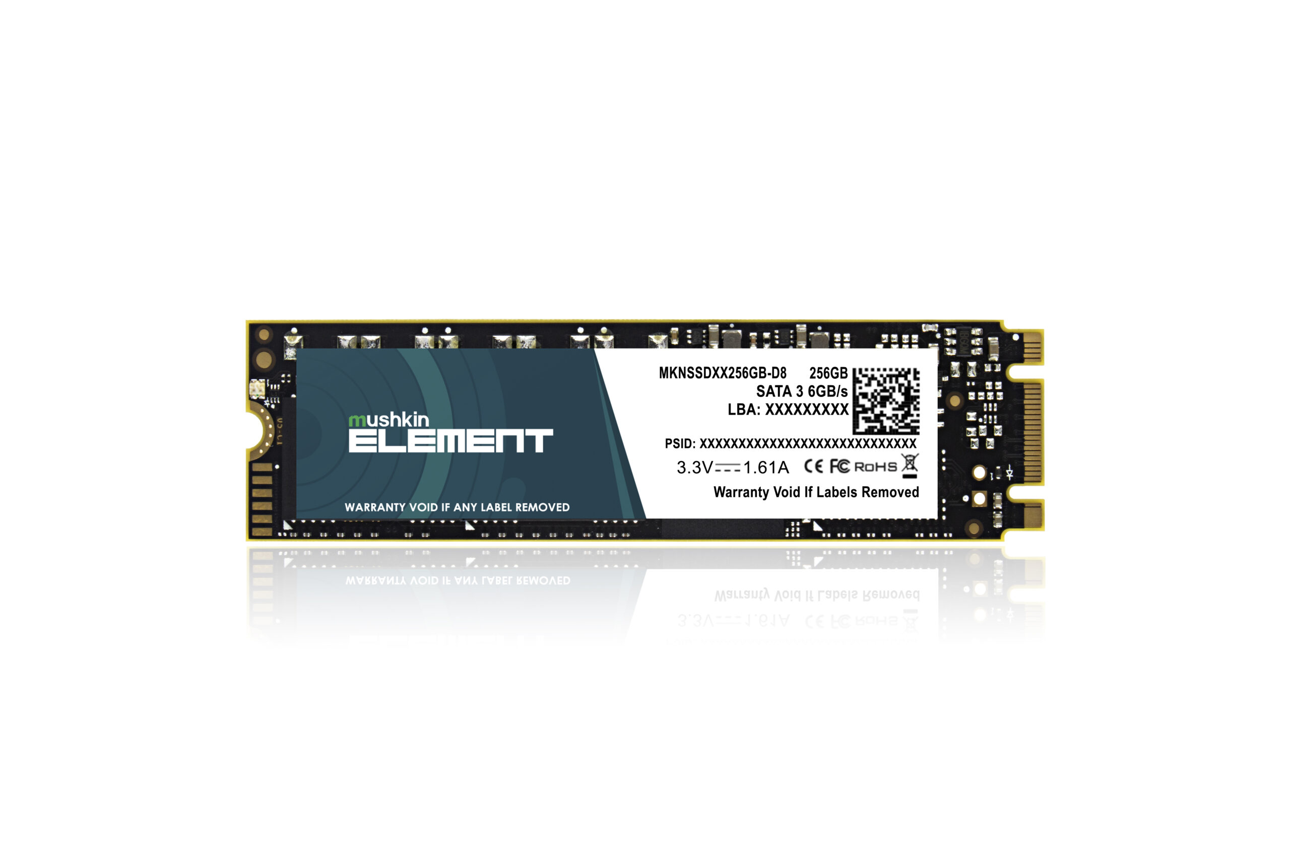 Mushkin Element MKNSSDEL256GB-D8 M.2 SATA SSD 256GB