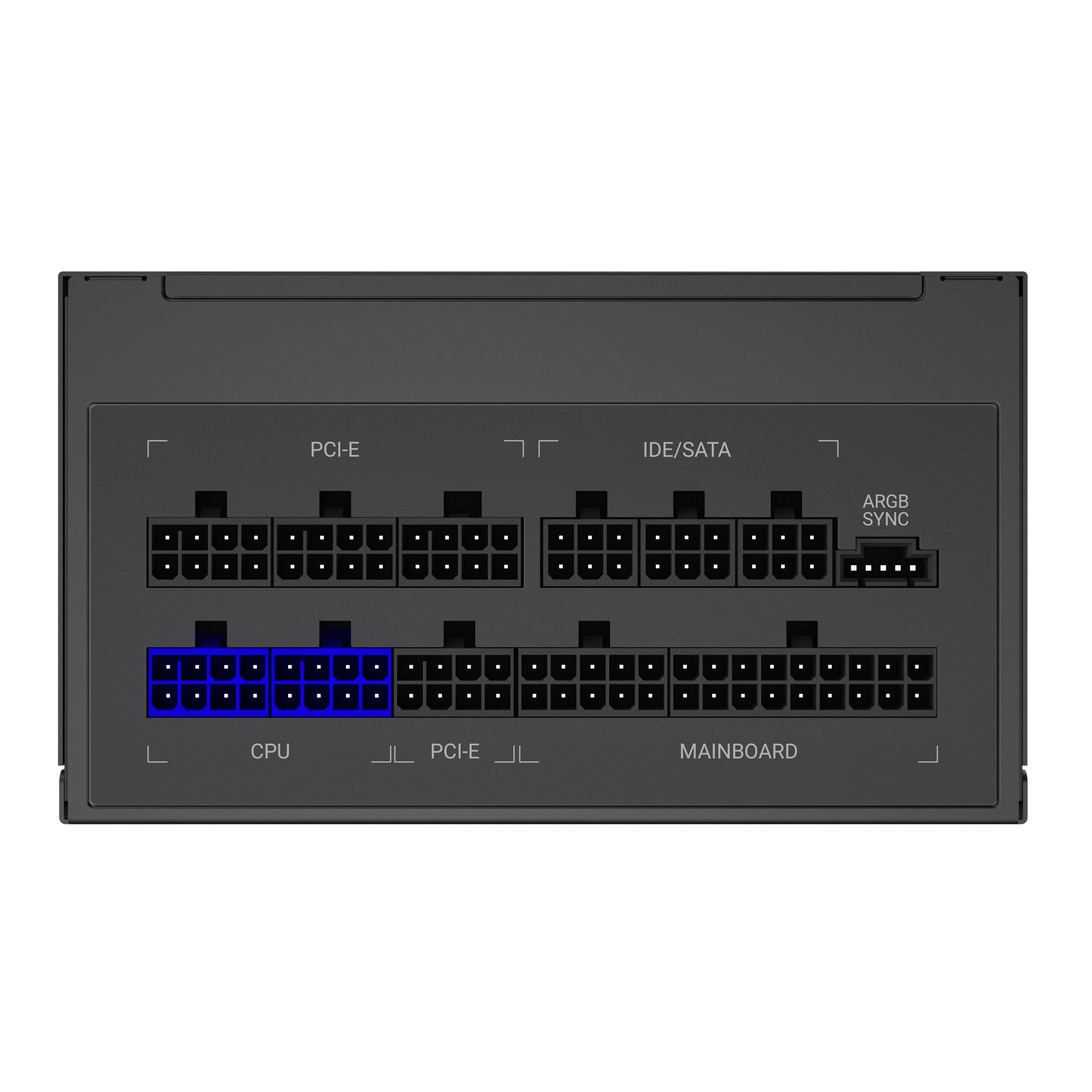 GAMEMAX RGB 1050G PC-Netzteil 1050W Gold vollmodular