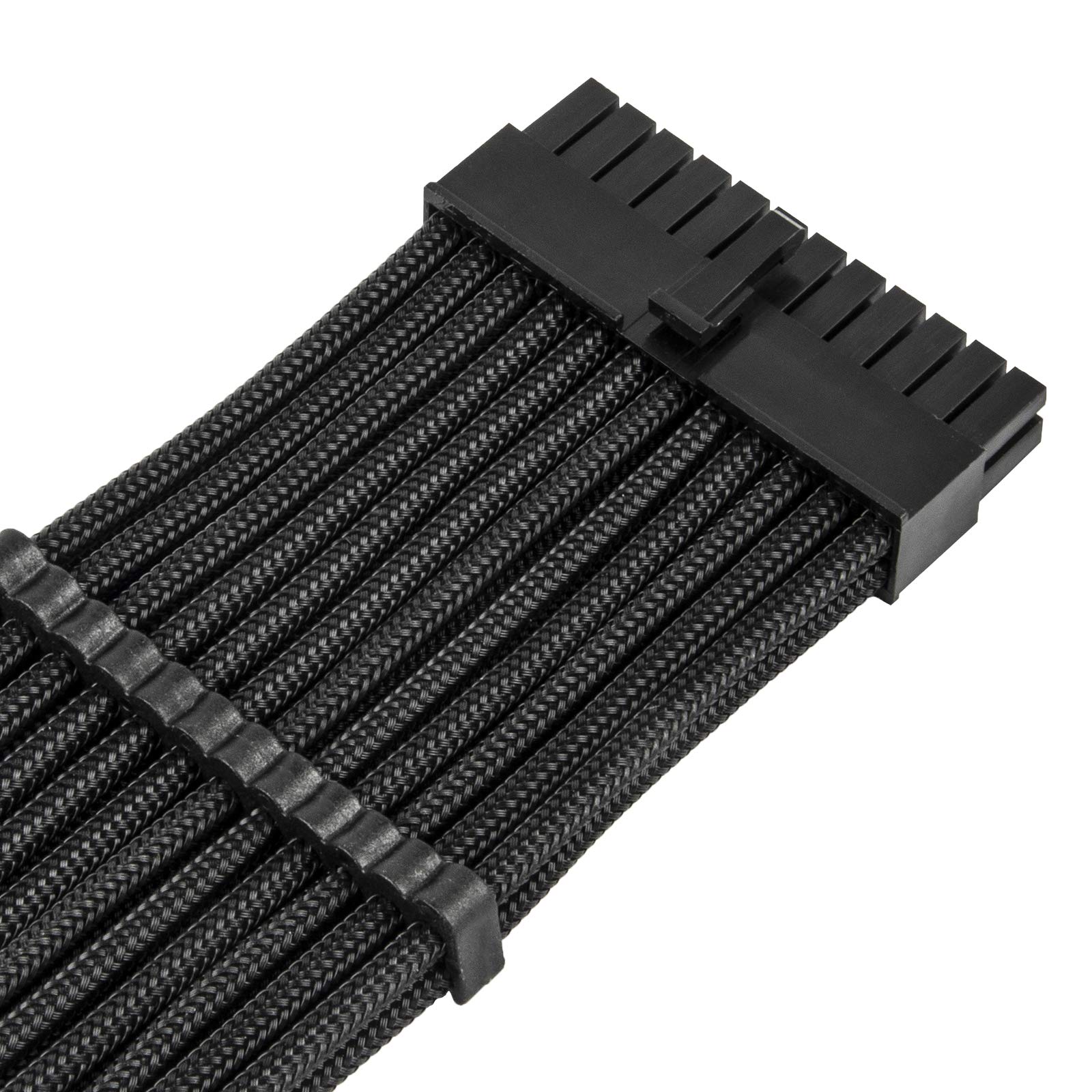 SilverStone PP07E-MBB ATX Kabel 24-Pin schwarz 30cm
