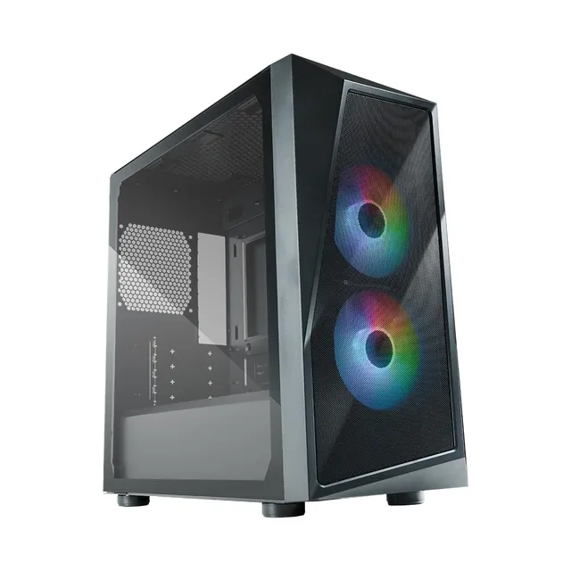 Cooler Master CMP 320 PC Gehäuse Mini-Tower schwarz ARGB