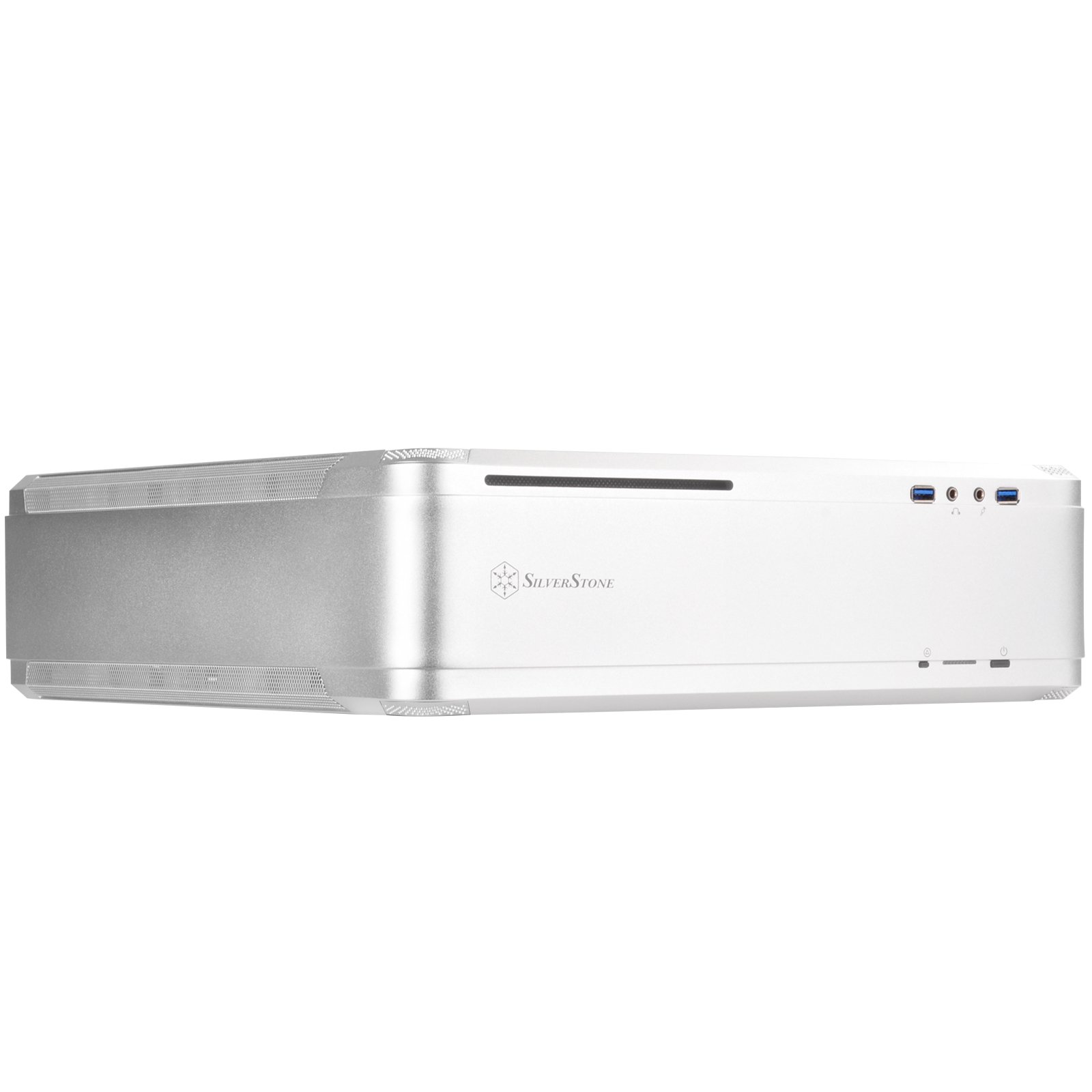 SilverStone Fortress FTZ01S Mini-ITX Gehäuse silber