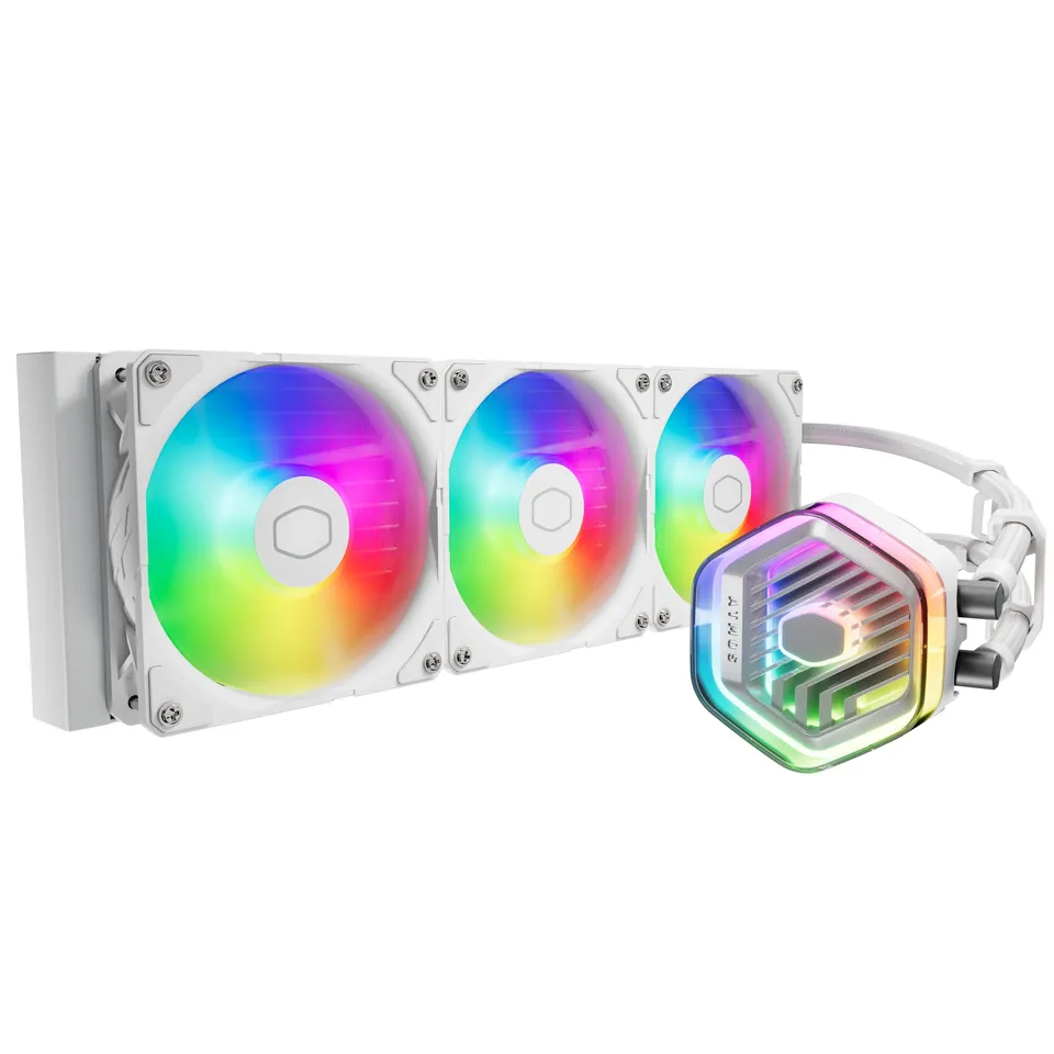 Cooler Master MasterLiquid Atmos 360 Wasserkühlung weiß ARGB