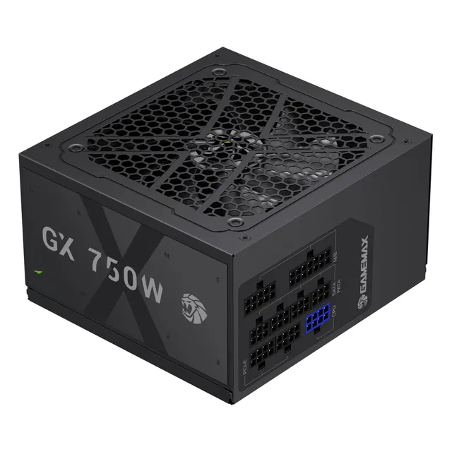 GAMEMAX Netzteile GX 750GF Netzteil 750W ATX 3.0 Gold vollmodular