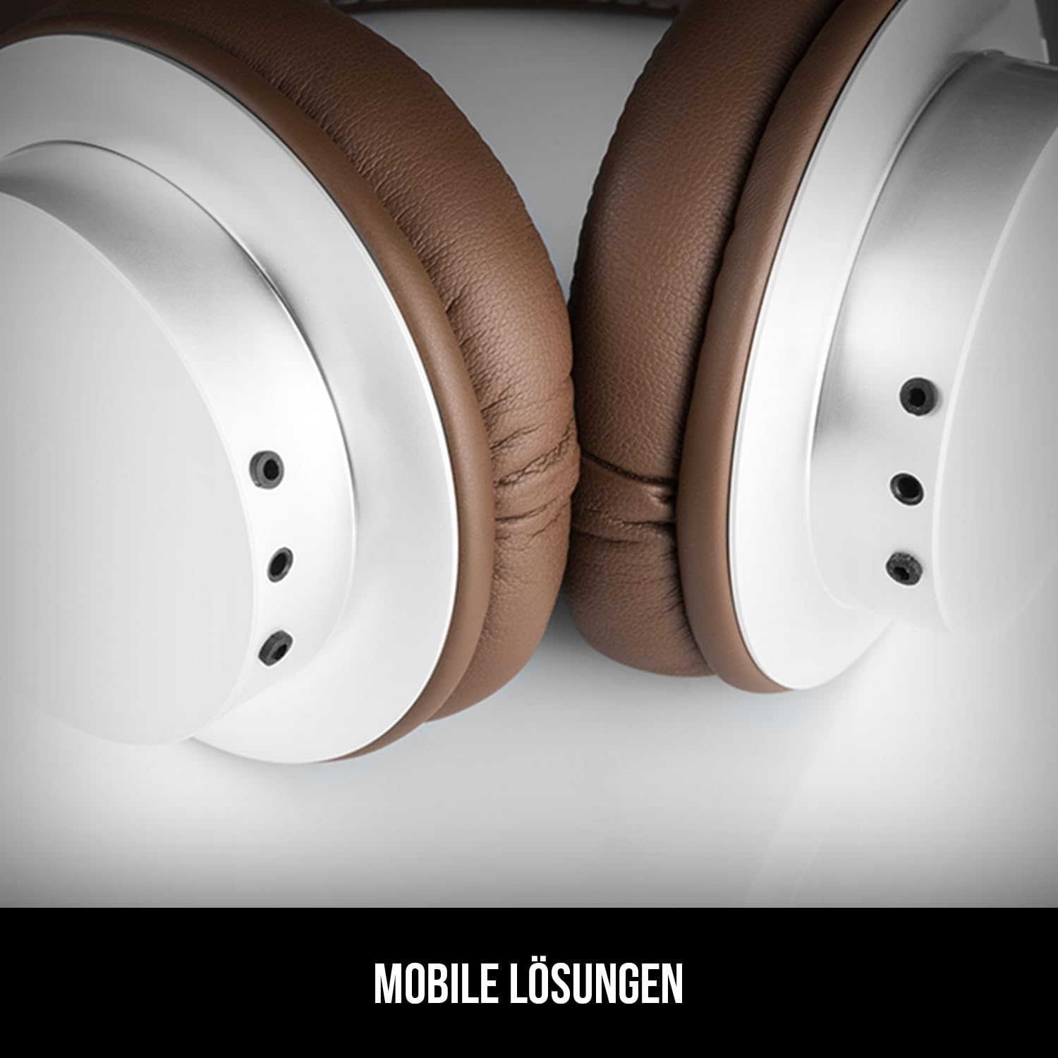 Modecom MC-1500HF Headset braun Over-Ear Mikrofon