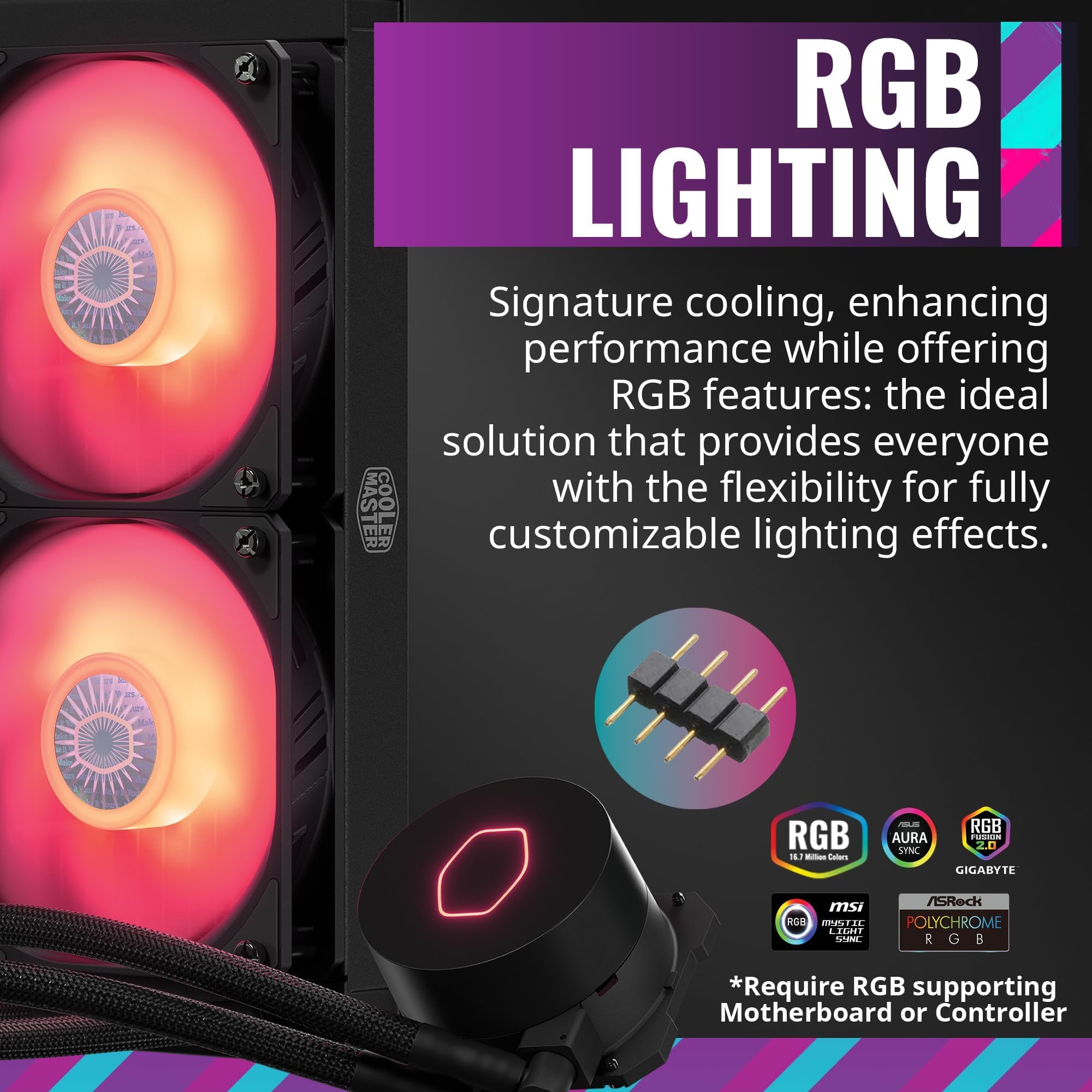 Cooler Master MasterLiquid ML240L V2 RGB Wasserkühlung 240mm