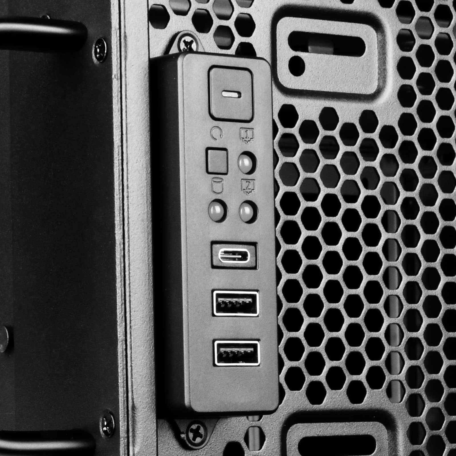 SilverStone RM44 Rackmount Gehäuse 4U schwarz USB-C