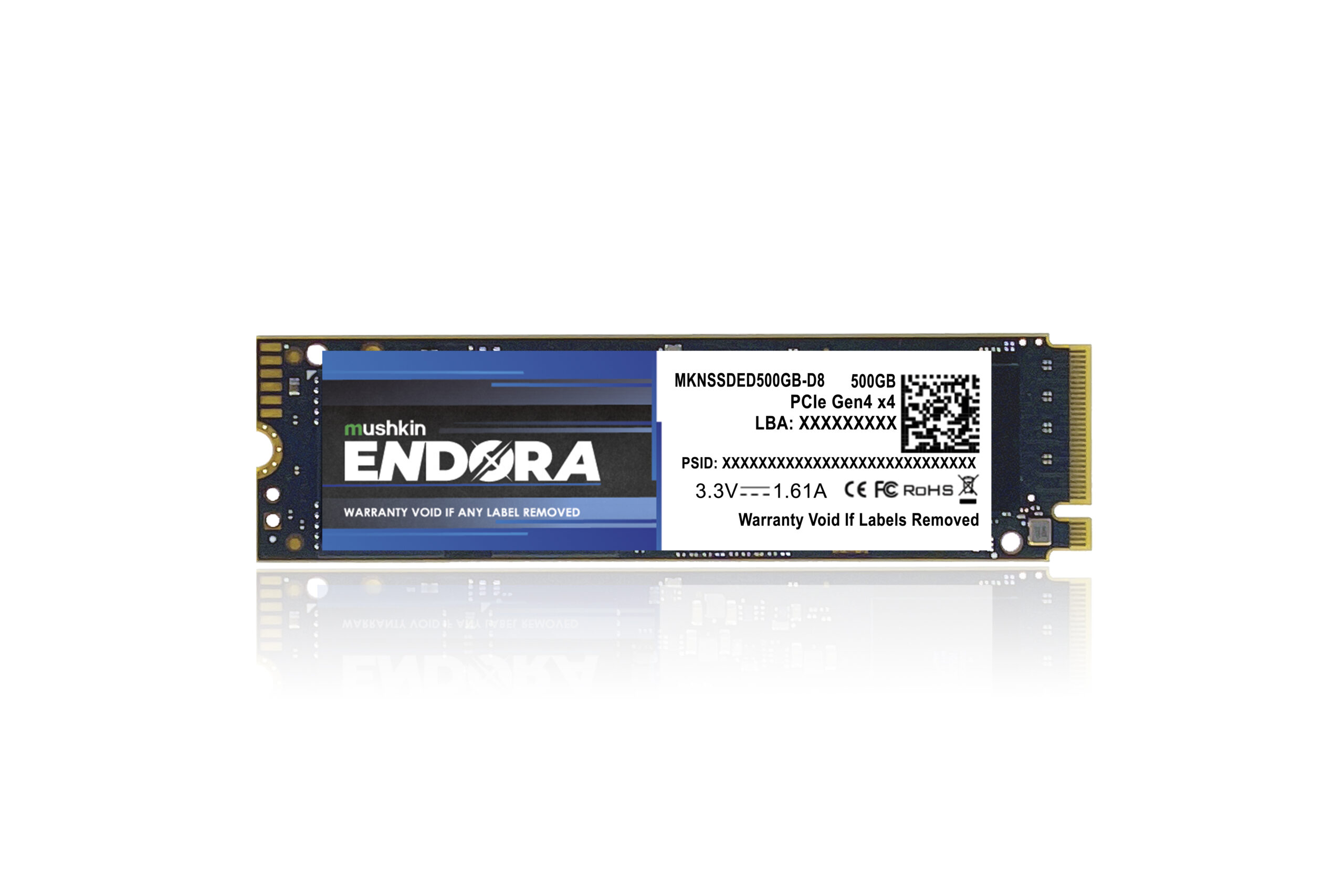 Mushkin Endora MKNSSDED500GB-D8 SSD 500GB intern