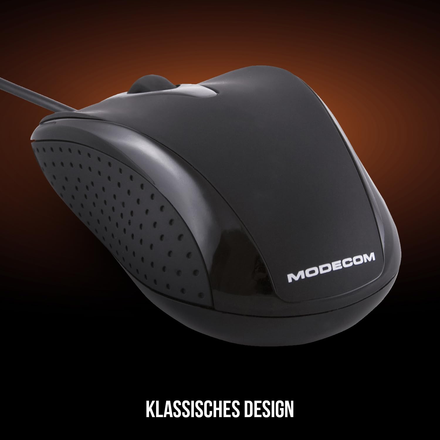 Modecom MC-M4 Kabelmaus Schwarz 800-1600 DPI
