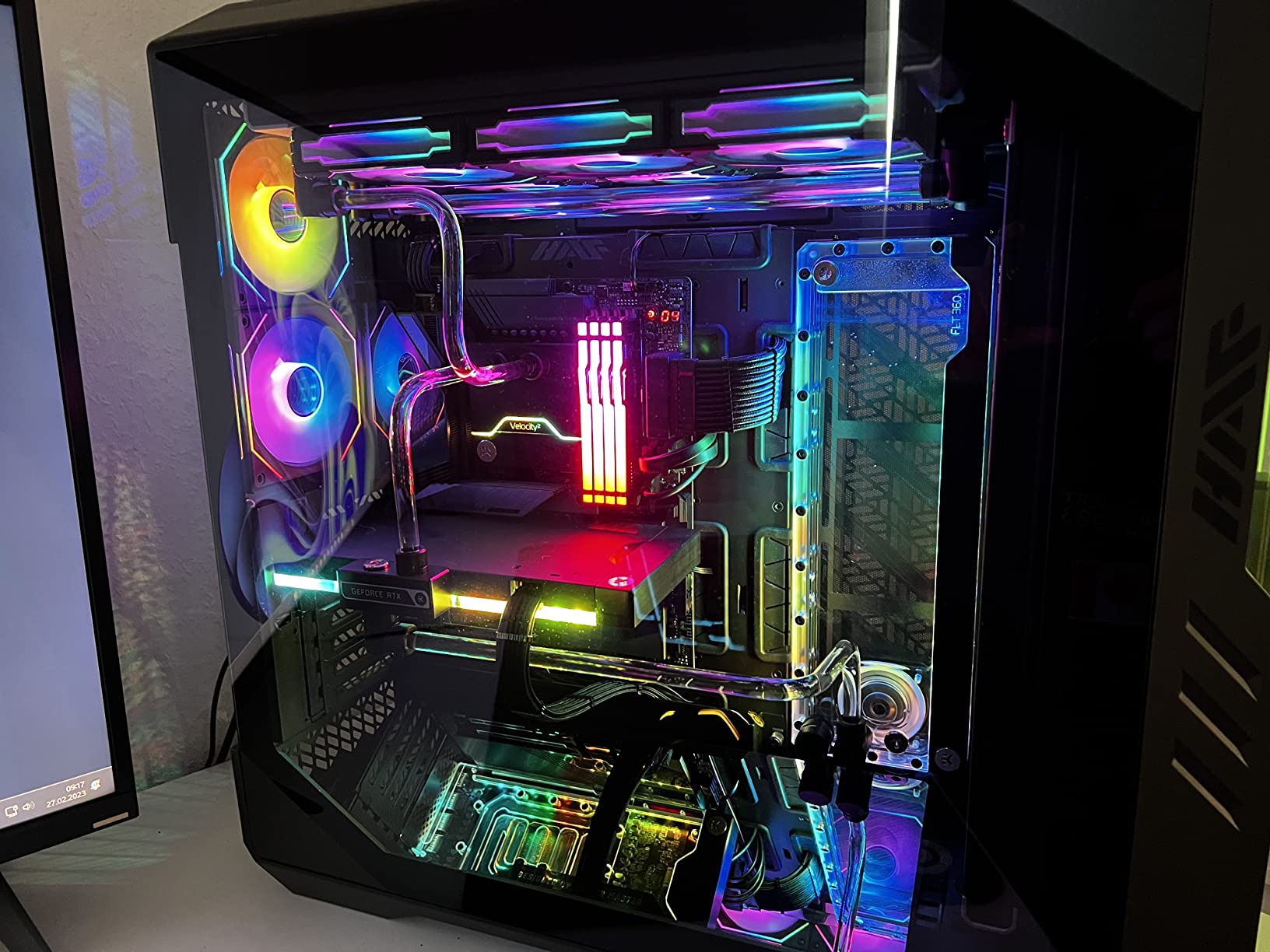 Cooler Master HAF 700 EVO Gehäuse Titangrau Big-Tower