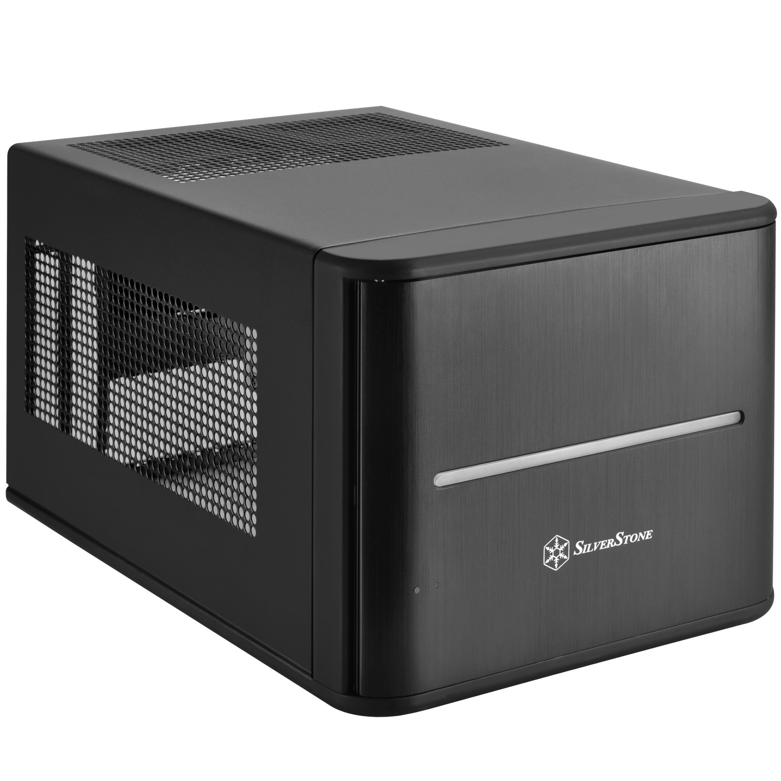 SilverStone CS01S-HS Mini-ITX Gehäuse silber 6x 2,5" Hot-Swap