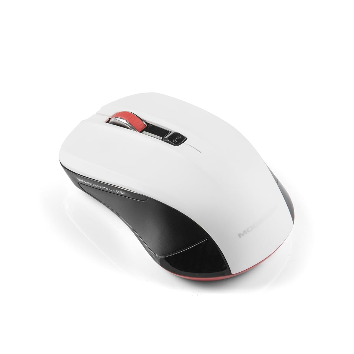 Modecom MC-WM9.1 Maus schwarz-weiß kabellos 1600 DPI