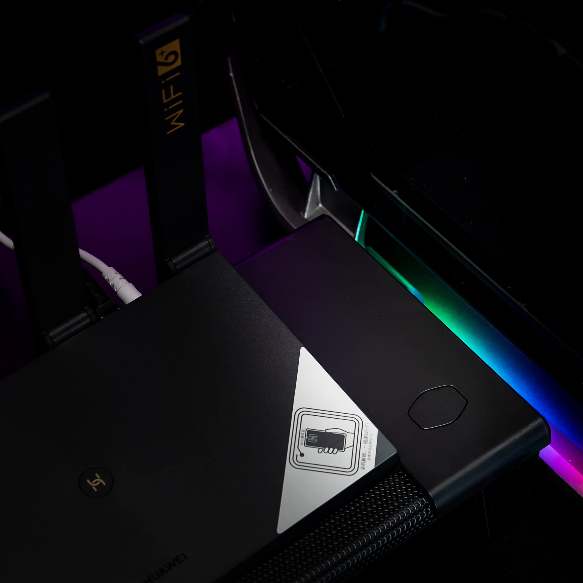 Cooler Master Connect Stand Router-Kühler 120mm USB schwarz