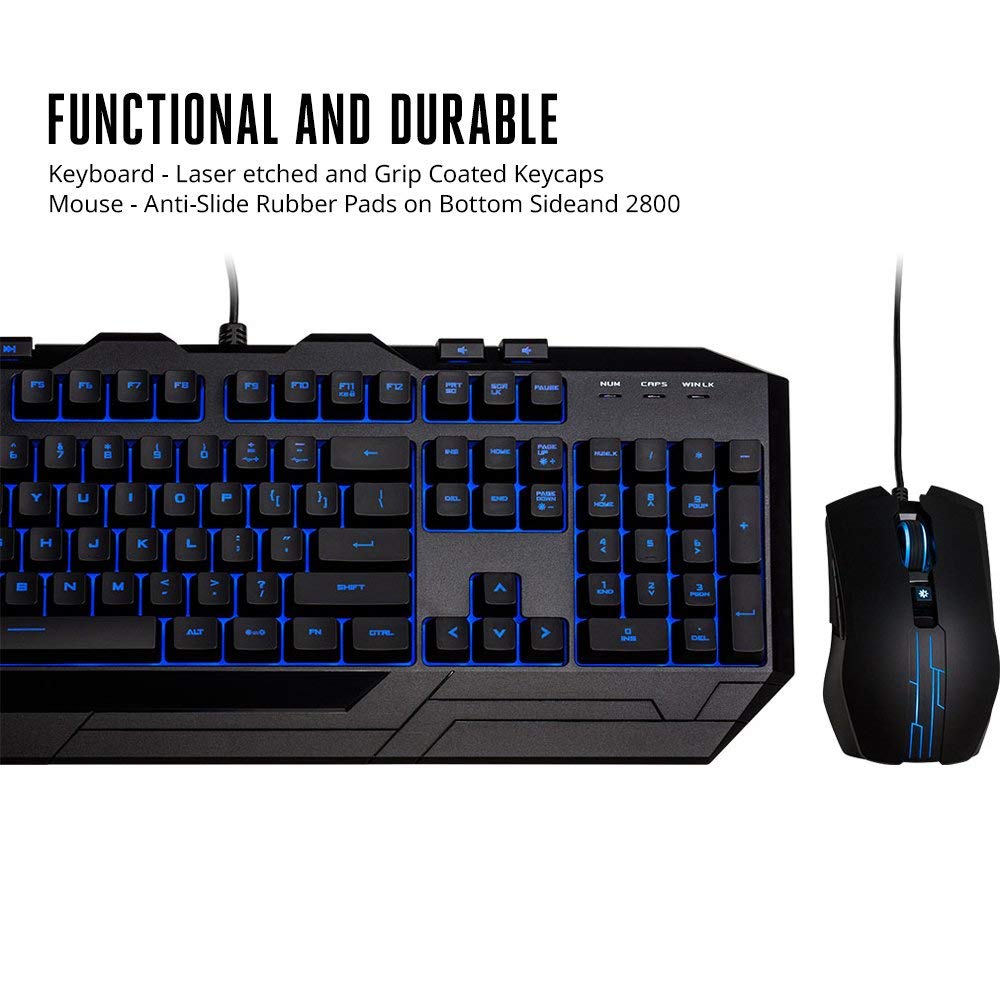 Cooler Master Devastator 3 Tastatur Maus Set AZERTY LED
