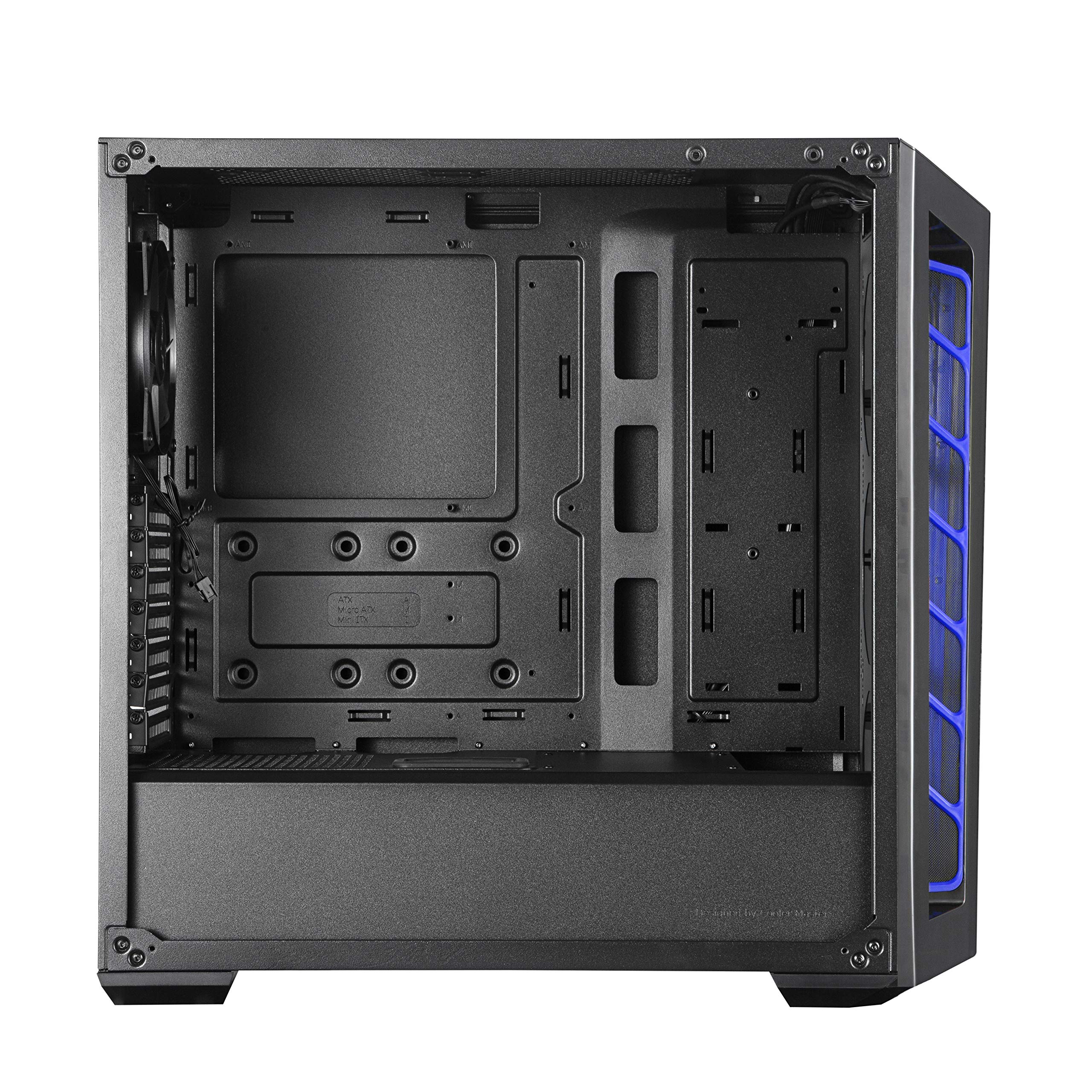 Cooler Master MasterBox MB520 ATX Gehäuse blau Acryl