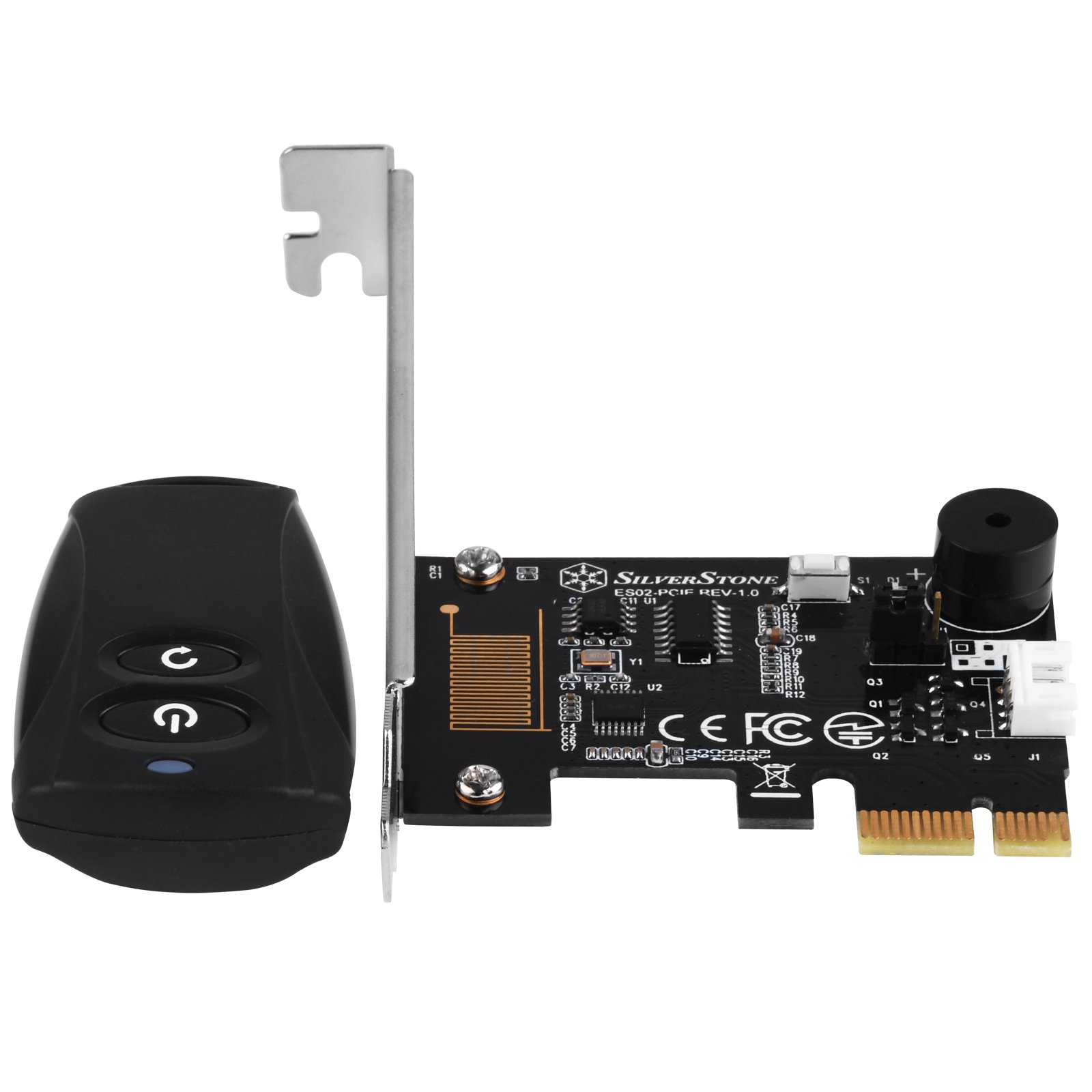 SilverStone SST-ES02-PCIe Funk-Fernbedienung PC Power Reset