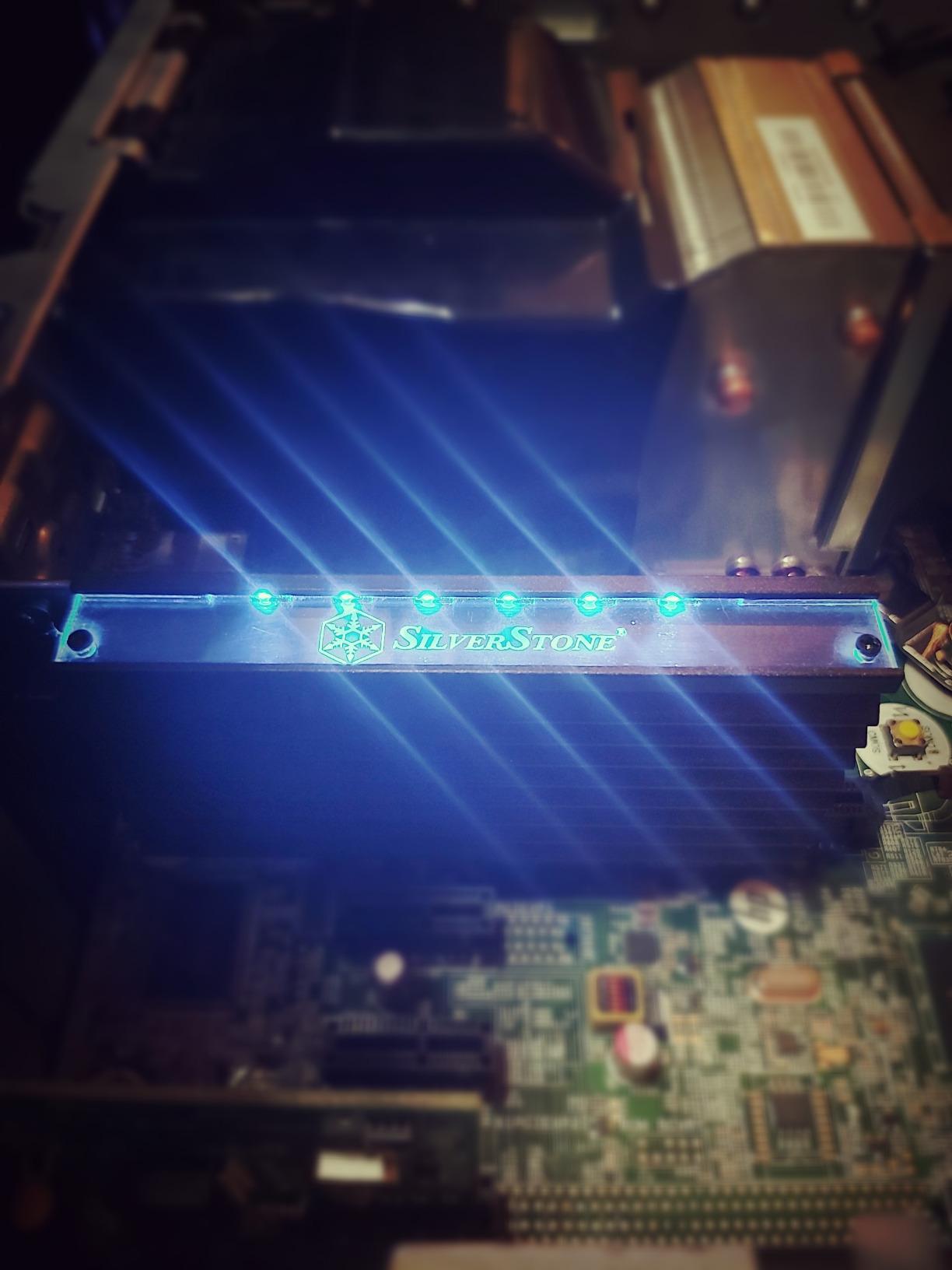 SilverStone Case Storage SST-ECM24 NVMe Adapter PCIe mit Kühler