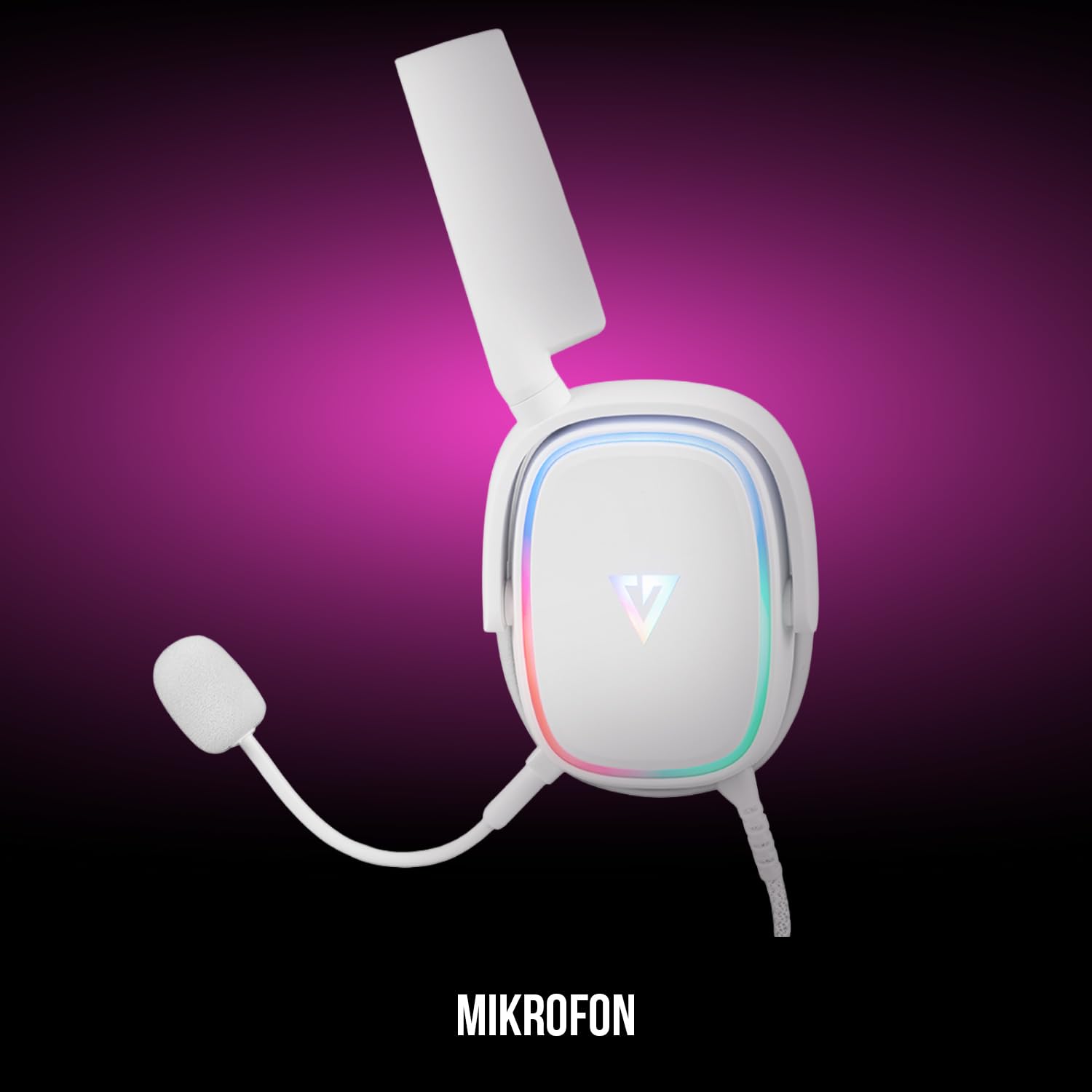 Modecom Volcano MC-899 Prometheus Headset weiß 7.1 USB