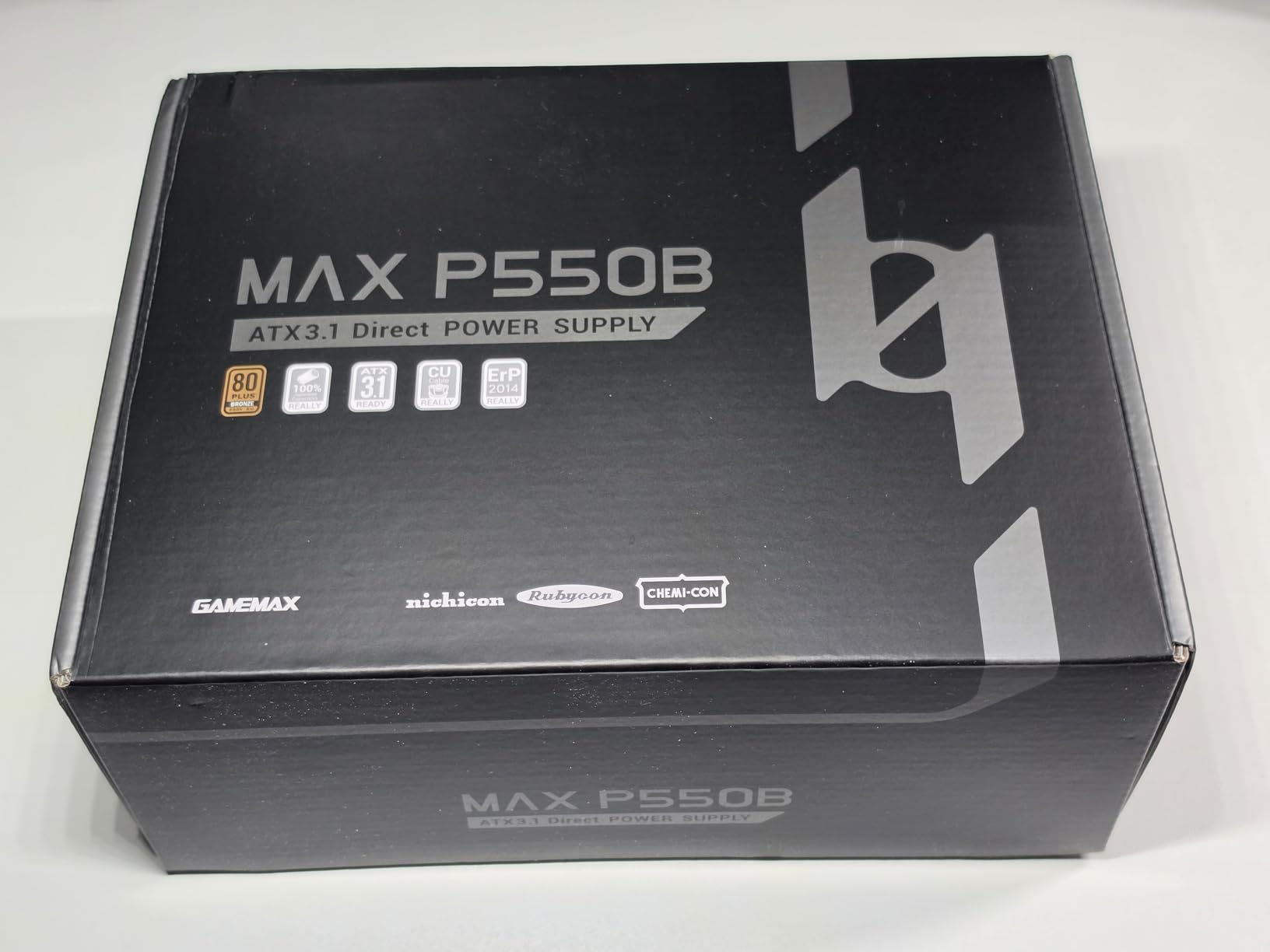 GAMEMAX MAX P550B Netzteil 550W Bronze ATX 3.1 nicht-modular