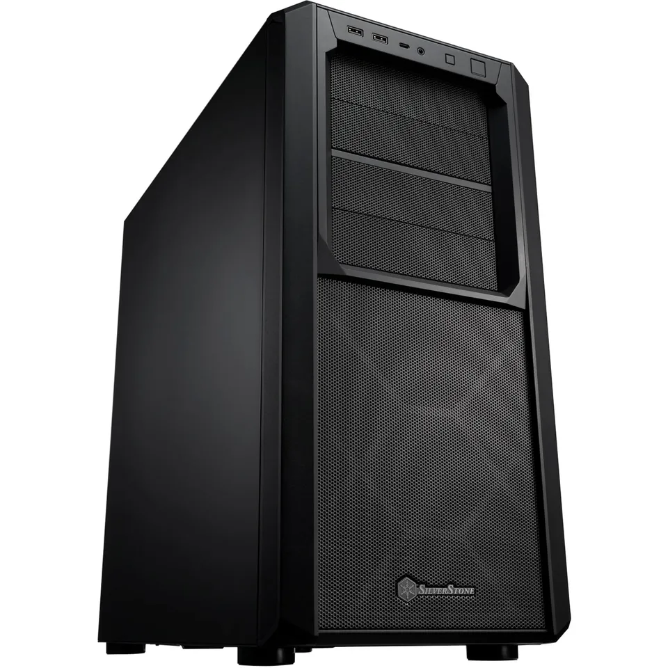 SilverStone SETA D1 Midi Tower PC-Gehäuse schwarz