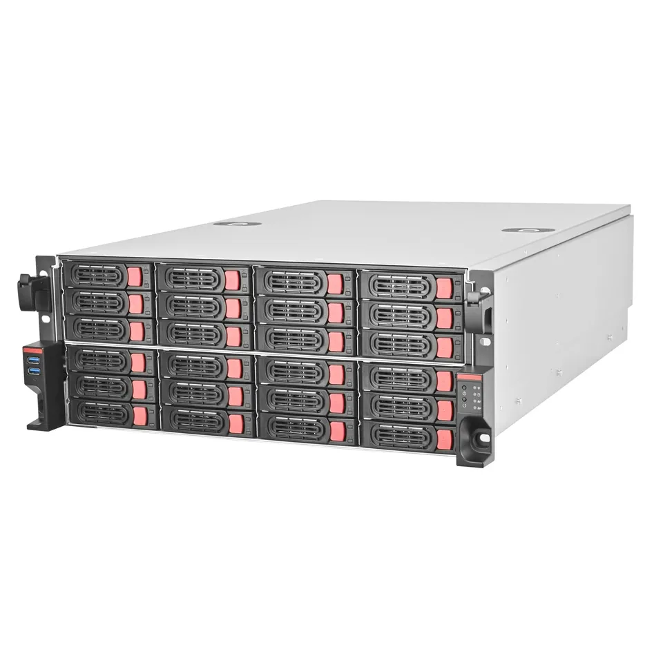 SilverStone RM43-324-RS Storage-Gehäuse 4HE 24-Bay