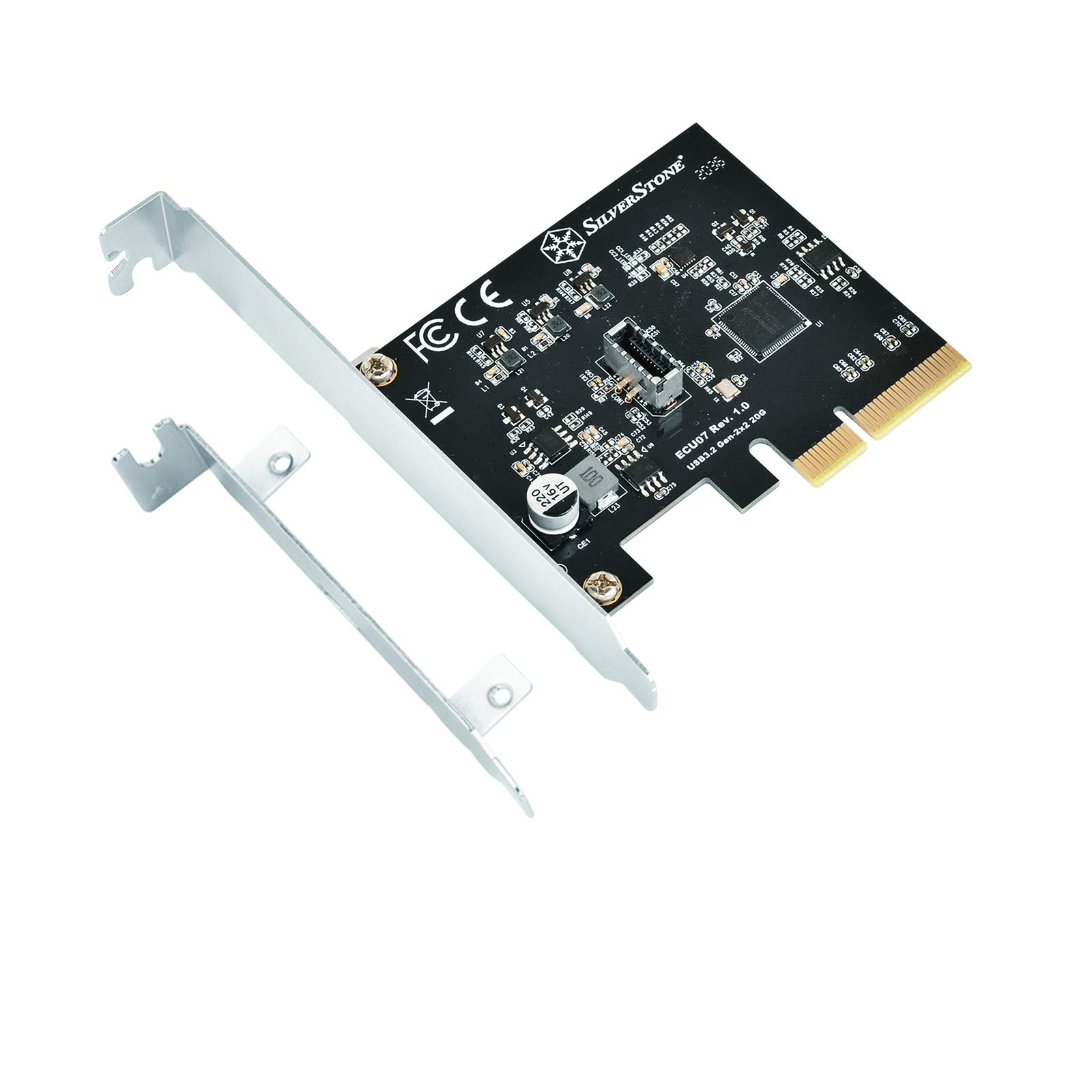 SilverStone Work Station ECU07 USB-Karte 20Gbps Type-C PCIe