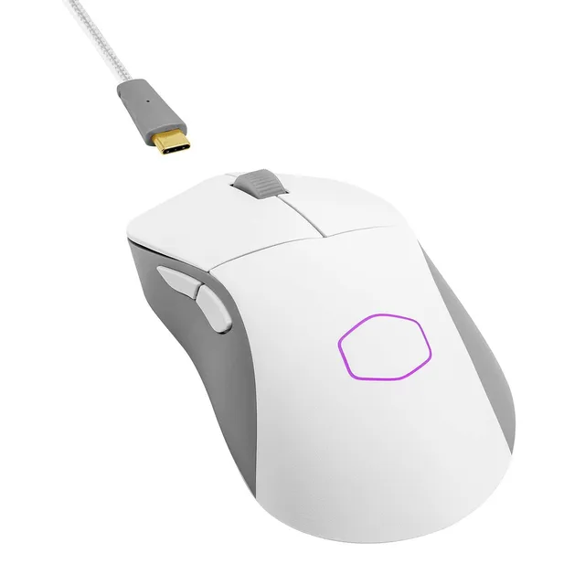 Cooler Master MM731 Gaming-Maus Wireless Weiß 59g 16000DPI