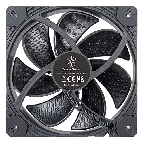 SilverStone Shark Force Lüfter 140 mm schwarz PWM