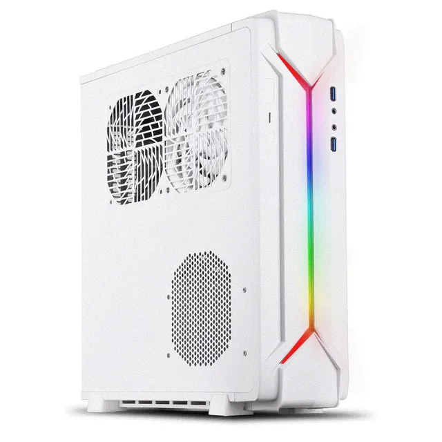 SilverStone RAVEN RVZ03W-ARGB Mini-ITX Gehäuse Weiß ARGB SFF