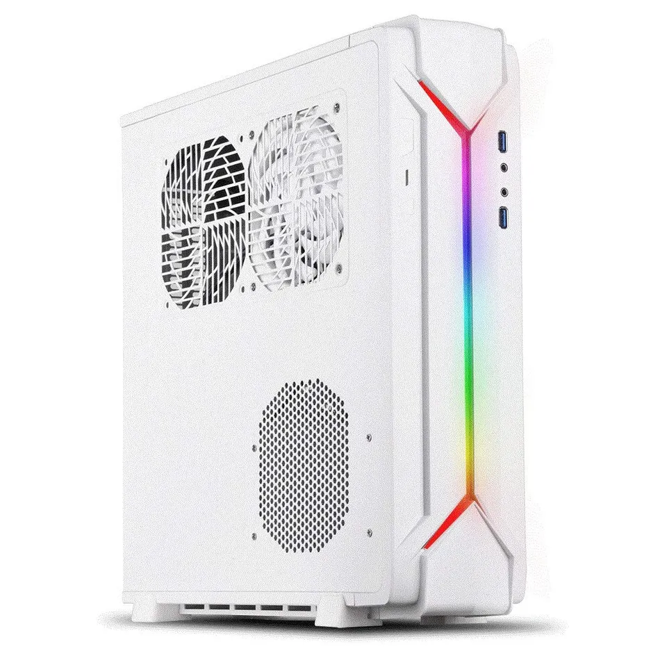 SilverStone RAVEN RVZ03W-ARGB Mini-ITX Gehäuse Weiß ARGB SFF