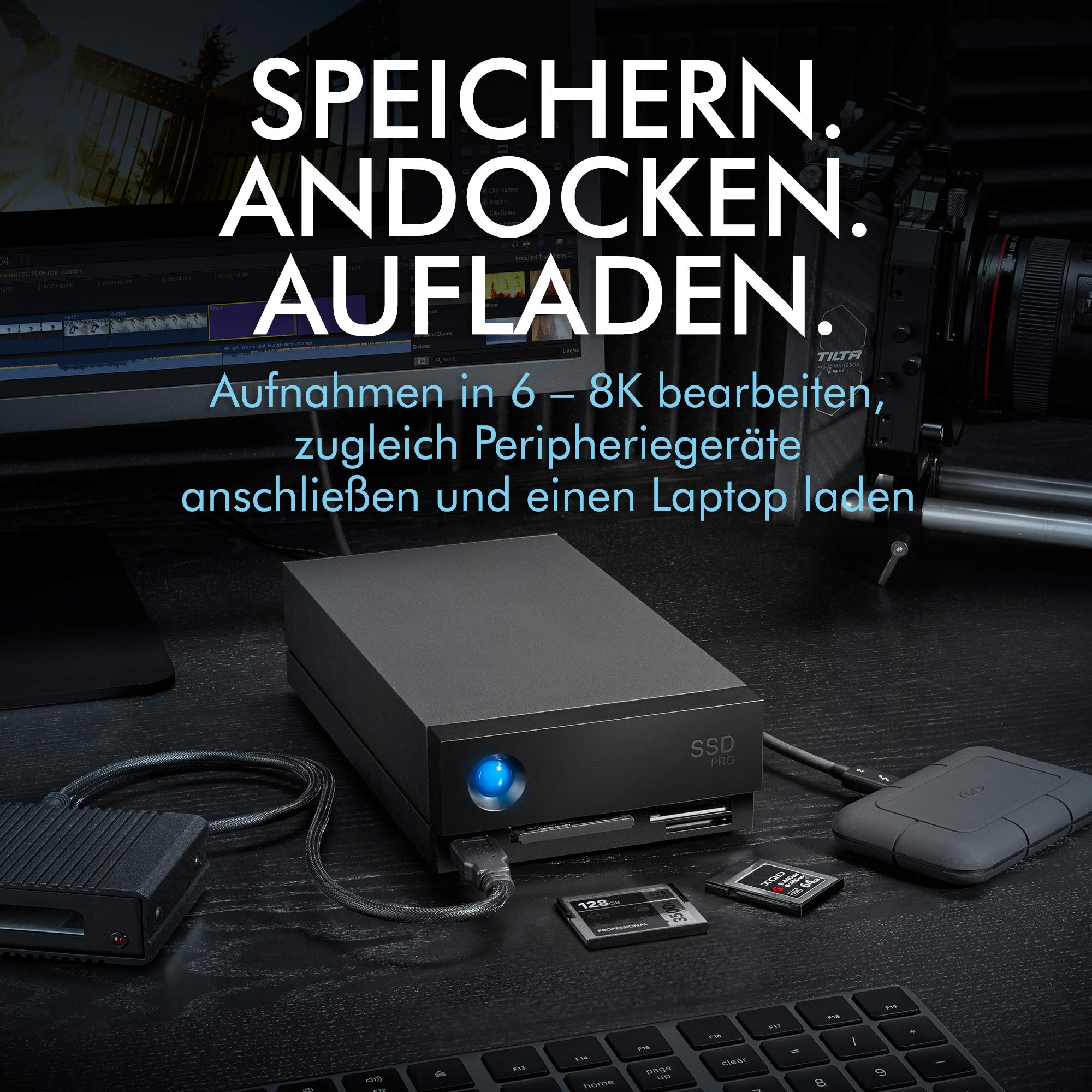 LaCie 1big Dock SSD Pro STHW2000800 2TB Dockingstation Thunderbolt 3