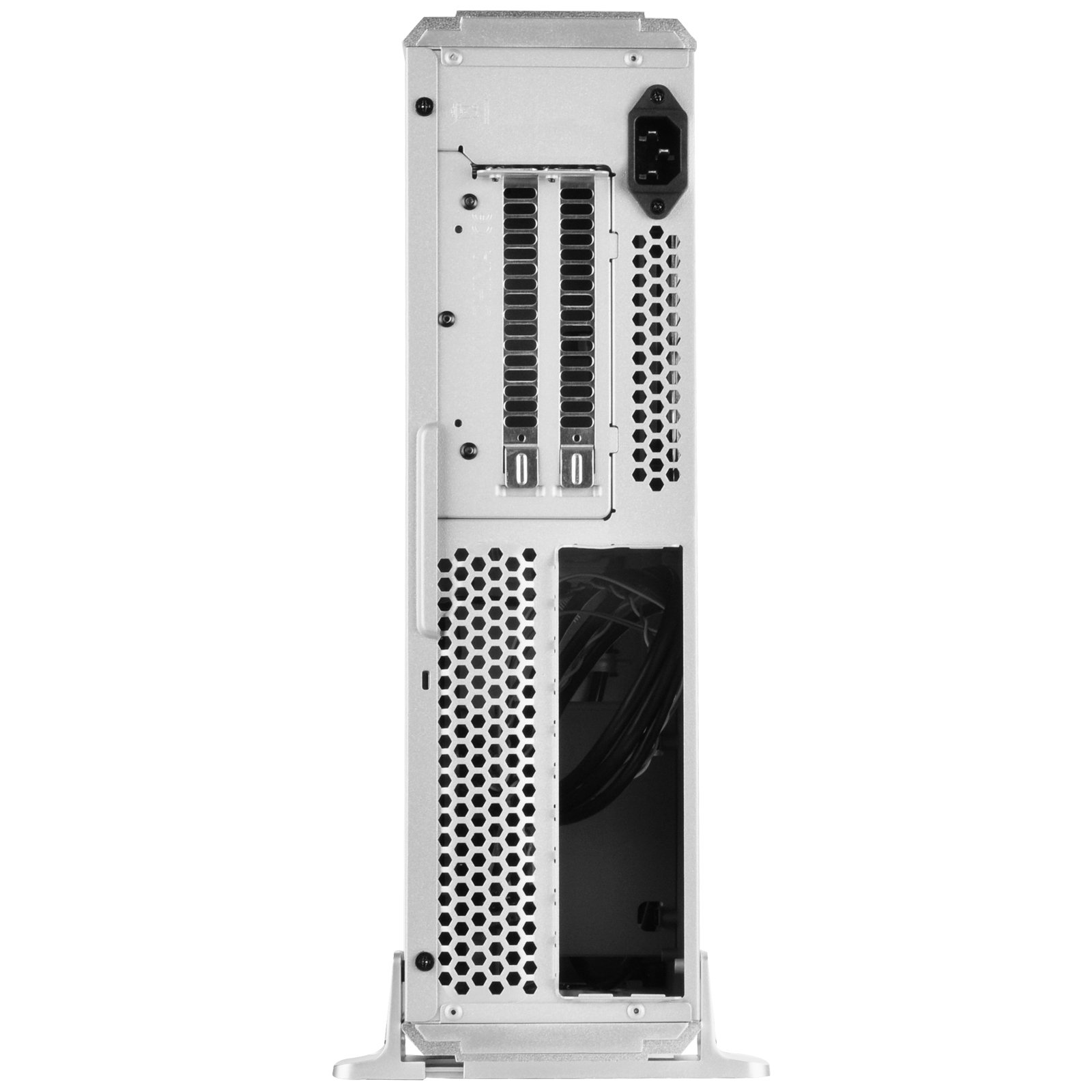 SilverStone Fortress FTZ01S Mini-ITX Gehäuse silber