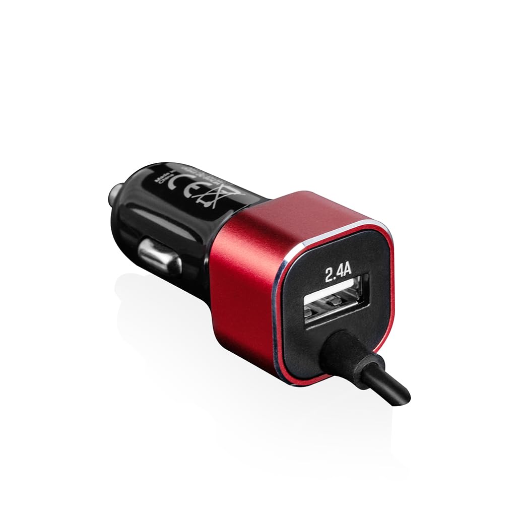 Modecom CU2K-09 Kfz-Ladegerät Micro-USB schwarz Kabel