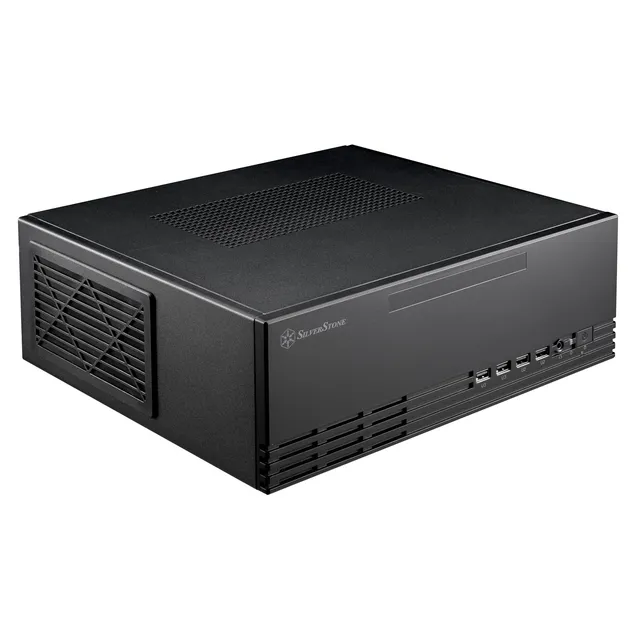 SilverStone MILO ML11 Desktop-Gehäuse Micro-ATX Weiß 10L