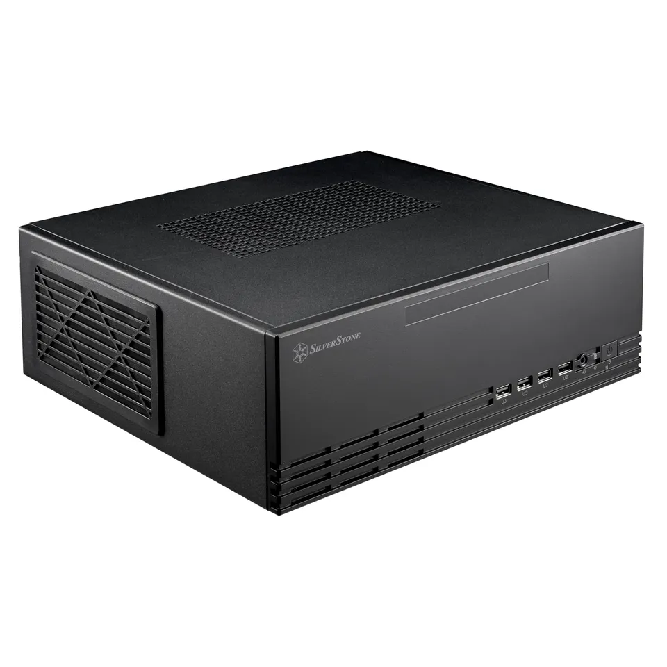 SilverStone MILO ML11 Desktop-Gehäuse Micro-ATX Weiß 10L