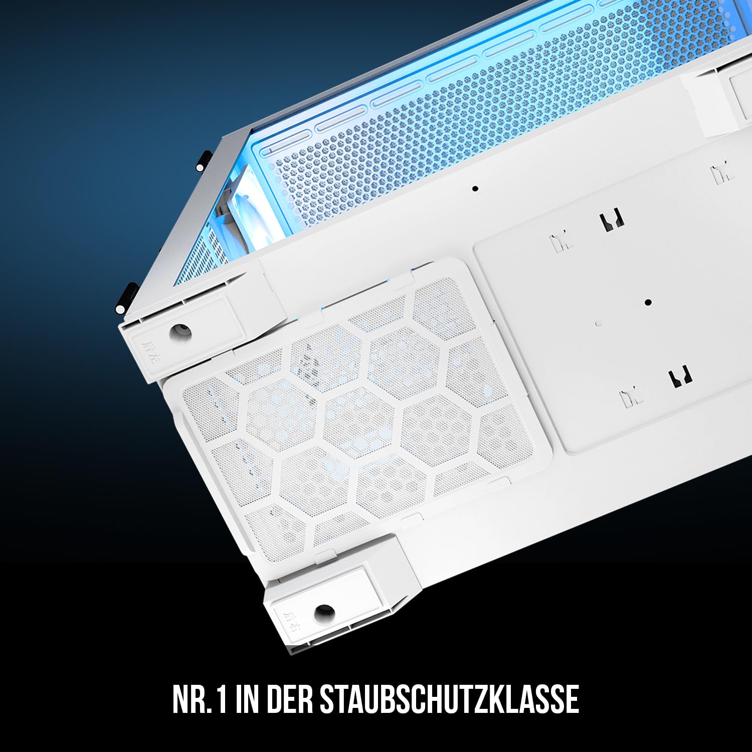 Modecom Horizon ARGB Flow E-ATX Gehäuse Weiß Midi