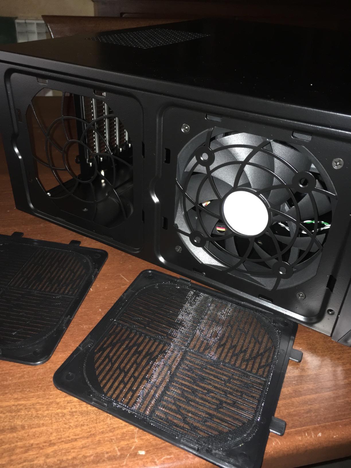 SilverStone Grandia GD10B HTPC Gehäuse schwarz ATX leise