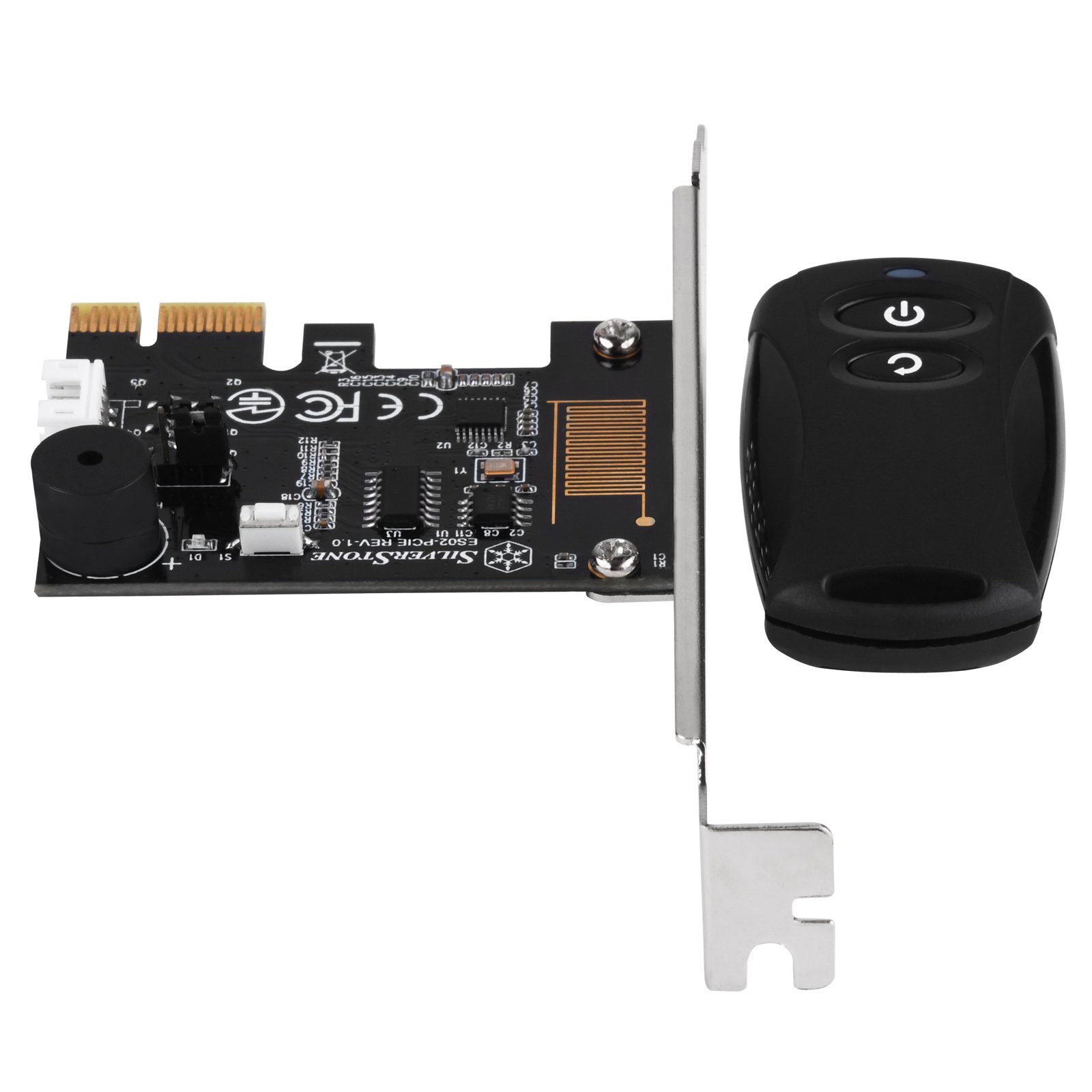 SilverStone SST-ES02-PCIe Funk-Fernbedienung PC Power Reset