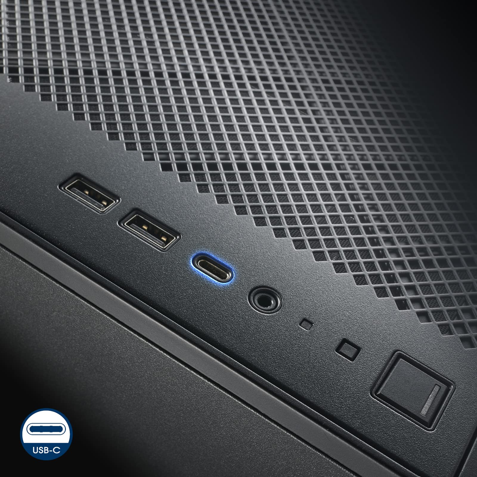 SilverStone ALTA G1M Micro-ATX Tower schwarz Kamineffekt