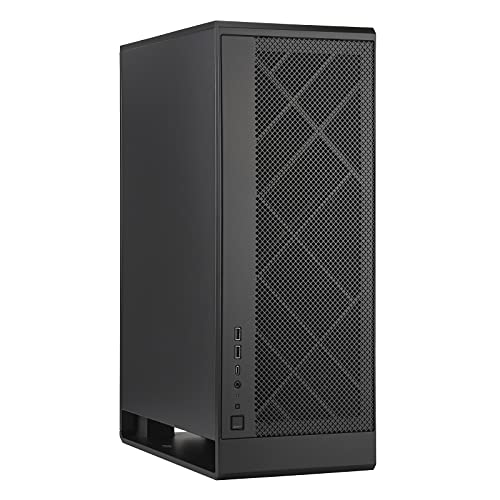 SilverStone ALTA G1M Micro-ATX Tower schwarz Kamineffekt